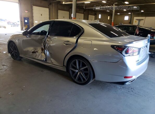JTHBZ1BL5GA002602 2016 LEXUS GS Silver Tył lewy