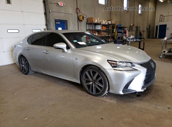 JTHBZ1BL5GA002602 2016 LEXUS GS Silver Przód prawy