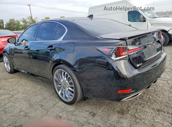 JTHBZ1BL5HA009552 2017 LEXUS GS Black უკანა მარცხენა