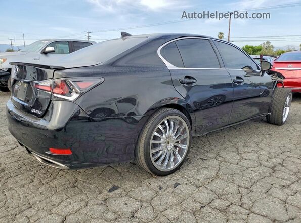 JTHBZ1BL5HA009552 2017 LEXUS GS Black უკანა მარჯვენა