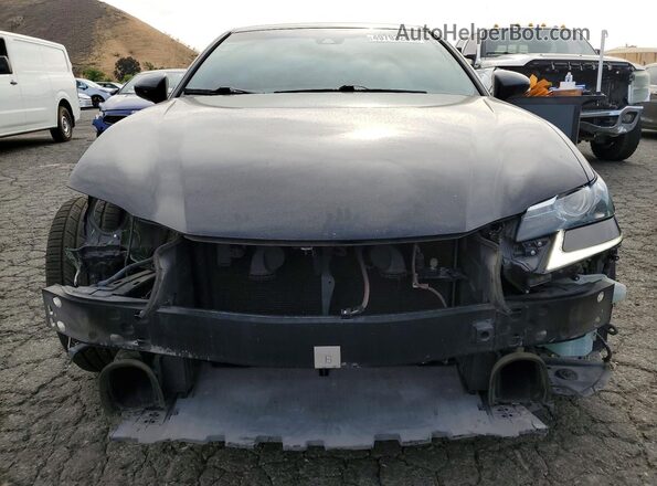 JTHBZ1BL5HA009552 2017 LEXUS GS Black წინა ხედი