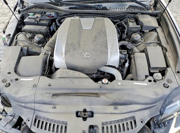 JTHBZ1BL5HA009552 2017 LEXUS GS Black უკანა სალონის ხედი
