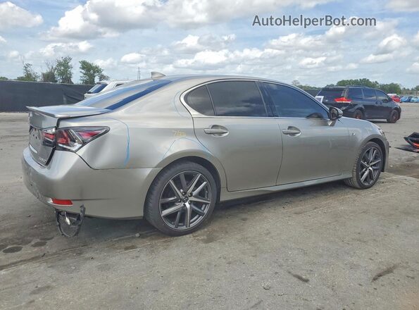 JTHBZ1BL6KA018400 2019 LEXUS GS Silver Trasero derecho