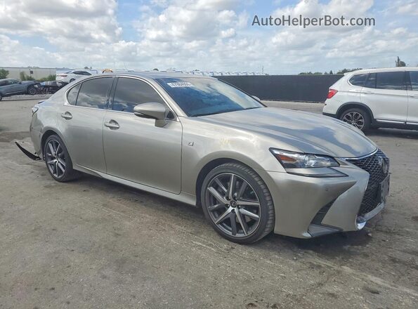 JTHBZ1BL6KA018400 2019 LEXUS GS Silver Delantero derecho
