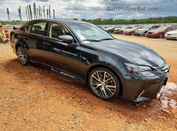 JTHBZ1BL8GA007650 2016 LEXUS GS Черный Передняя правая четверть