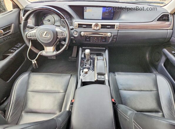 JTHBZ1BL8GA007650 2016 LEXUS GS Черный Вид панели приборов