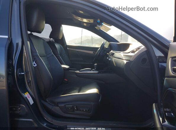 JTHBZ1BL8JA012869 2018 LEXUS GS 350 Gray Вид салону спереду