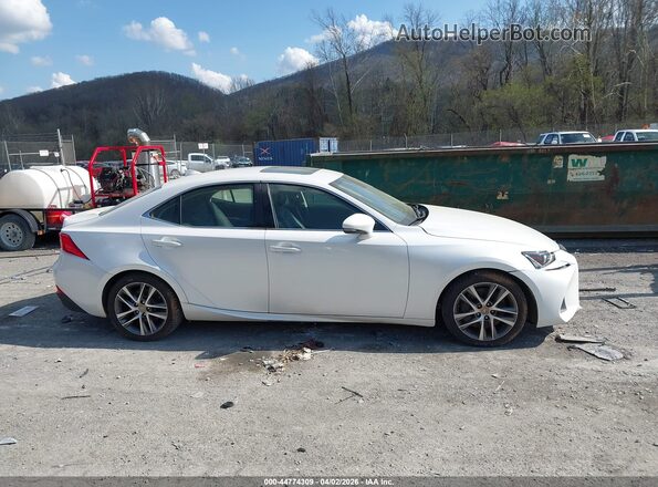 JTHC81D23K5039225 2019 LEXUS IS 300 White Widok zestawu wskaźników