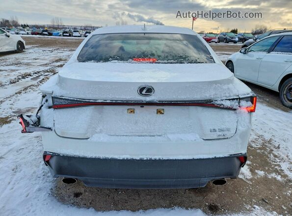 JTHC81F20P5052020 2023 LEXUS IS White Vista trasera