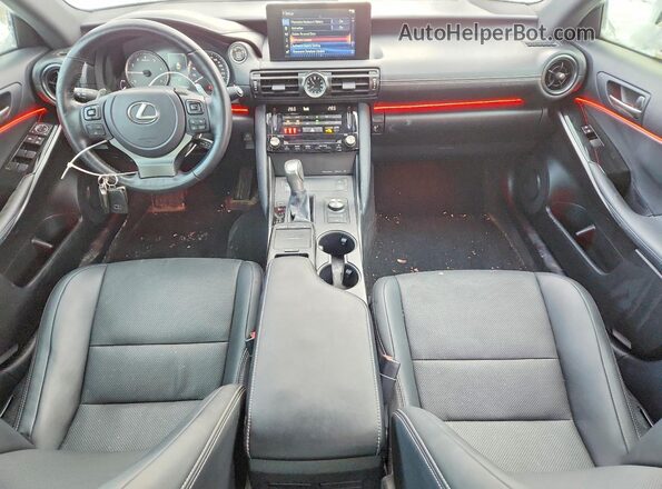 JTHC81F20P5052020 2023 LEXUS IS White Vista del salpicadero