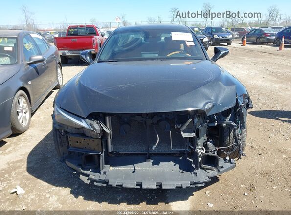 JTHC81F25M5045575 2021 LEXUS IS 300 Черный Вид задней части салона