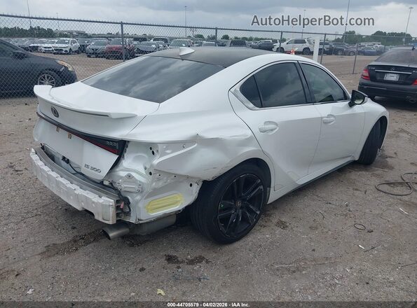 JTHCA1D21M5114298 2021 LEXUS IS 300 Белый Задняя правая четверть