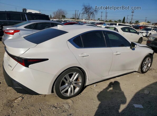 JTHCA1D24M5111511 2021 LEXUS IS White Հետևի աջ
