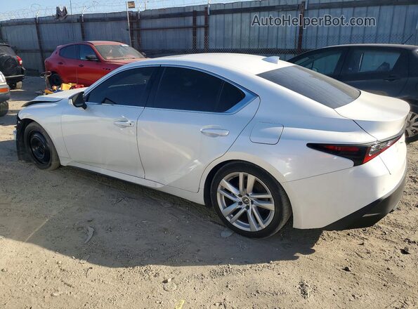 JTHCA1D24M5111511 2021 LEXUS IS White Հետևի ձախ
