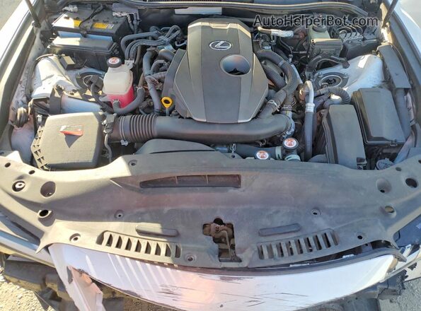 JTHCA1D24M5111511 2021 LEXUS IS White Սալոնի հետևի տեսք