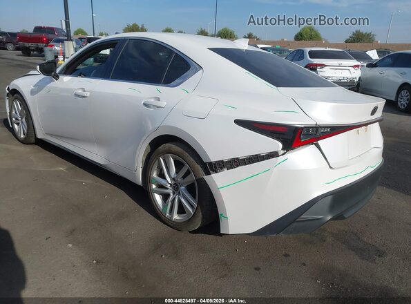 JTHCA1D29M5109558 2021 LEXUS IS 300 White 