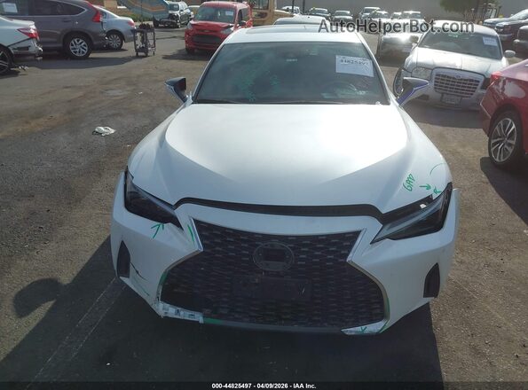 JTHCA1D29M5109558 2021 LEXUS IS 300 White 