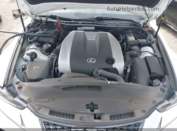 JTHCE1D24H5013329 2017 LEXUS IS 350 White Вид ззаду
