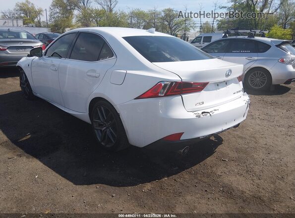 JTHCE1D27G5012173 2016 LEXUS IS 350 White Հետևի ձախ