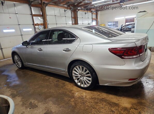 JTHCL5EF3H5028127 2017 LEXUS LS Silver Trasero izquierdo