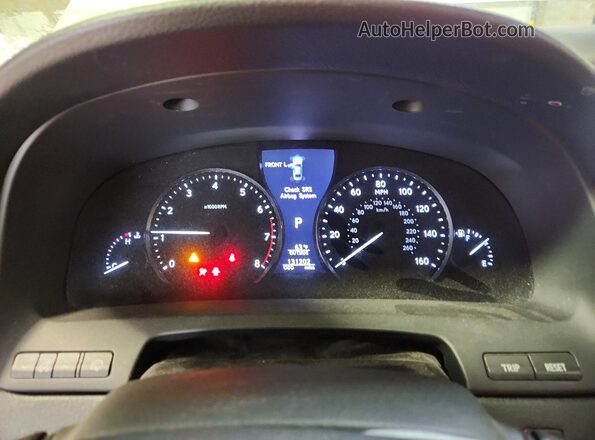 JTHCL5EF6H5028610 2017 LEXUS LS White Widok zestawu wskaźników