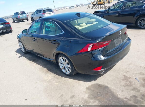 JTHCM1D21G5007151 2016 LEXUS IS 300 Black Tył lewy