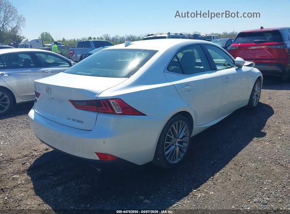 JTHCM1D22G5014352 2016 LEXUS IS 300 White უკანა მარჯვენა