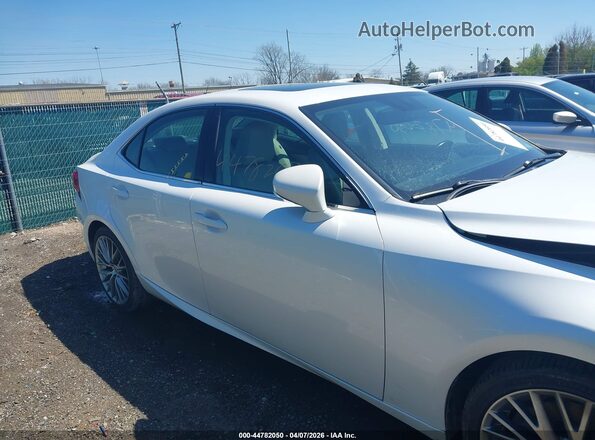 JTHCM1D22G5014352 2016 LEXUS IS 300 White უკანა სალონის ხედი