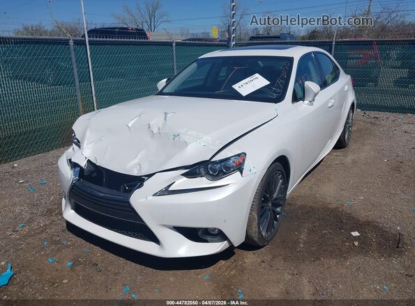 JTHCM1D22G5014352 2016 LEXUS IS 300 White ხელსაწყოთა პანელის ხედი