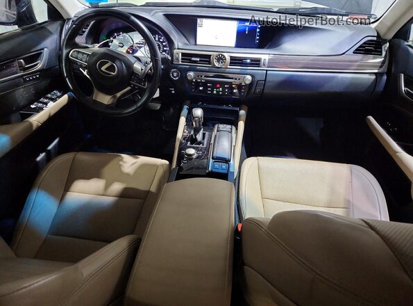 JTHCZ1BL1HA006815 2017 LEXUS GS Black Dashboard view
