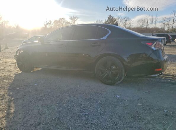 JTHCZ1BL2GA000892 2016 LEXUS GS Black Trasero izquierdo
