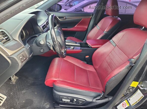 JTHCZ1BL3JA009463 2018 LEXUS GS Black Vista interior delantera