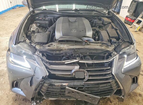 JTHCZ1BL5GA002975 2016 LEXUS GS Gray Սալոնի հետևի տեսք