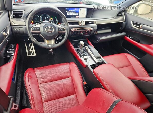 JTHCZ1BL7JA010339 2018 LEXUS GS White Առջևի վահանակի տեսք