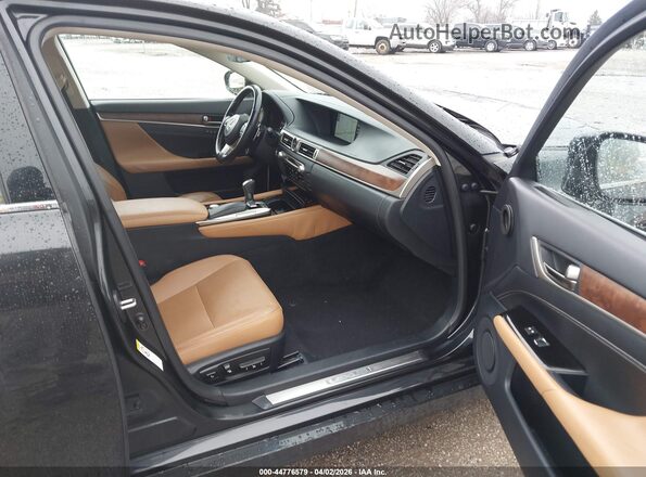 JTHCZ1BL8GA004493 2016 LEXUS GS 350 Черный Вид салона спереди