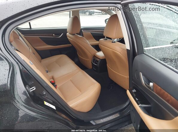 JTHCZ1BL8GA004493 2016 LEXUS GS 350 Черный Вид наклейки с VIN-кодом