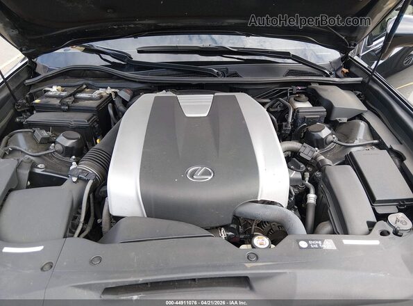 JTHCZ1BL8HA006827 2017 LEXUS GS 350 Black Widok z tyłu