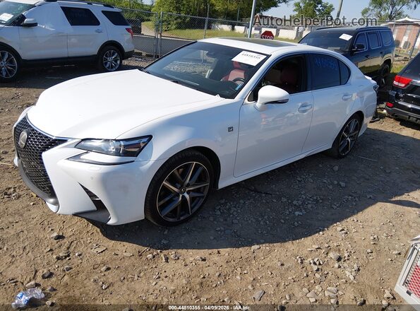 JTHCZ1BL9GA002302 2016 LEXUS GS 350 White Передня ліва чверть