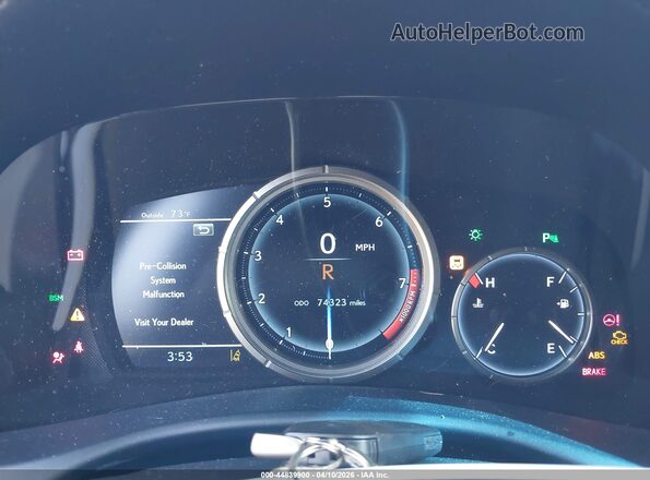 JTHCZ1BLXGA003829 2016 LEXUS GS 350 Silver Widok tylnych siedzeń