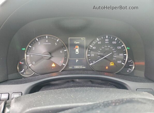 JTHCZ1BLXHA007154 2017 LEXUS GS Silver Սարքավորումների վահանակի տեսք