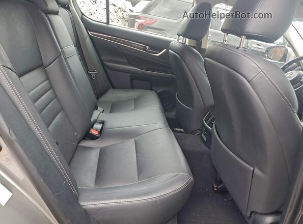 JTHCZ1BLXHA007154 2017 LEXUS GS Silver Հետևի նստատեղերի տեսք