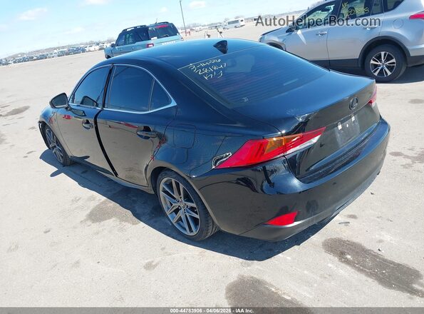 JTHCZ1D2XK5016649 2019 LEXUS IS 350 Black უკანა მარცხენა