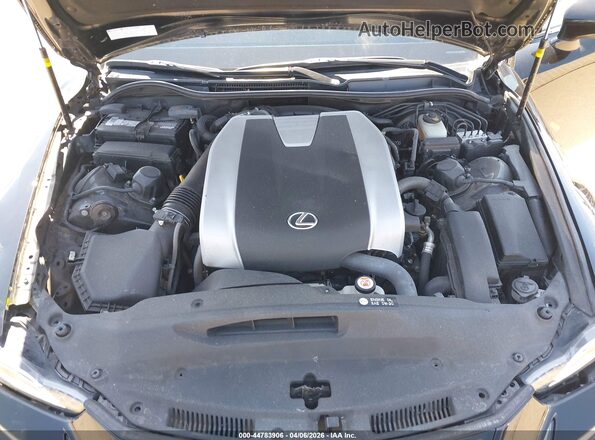 JTHCZ1D2XK5016649 2019 LEXUS IS 350 Black უკანა ხედი