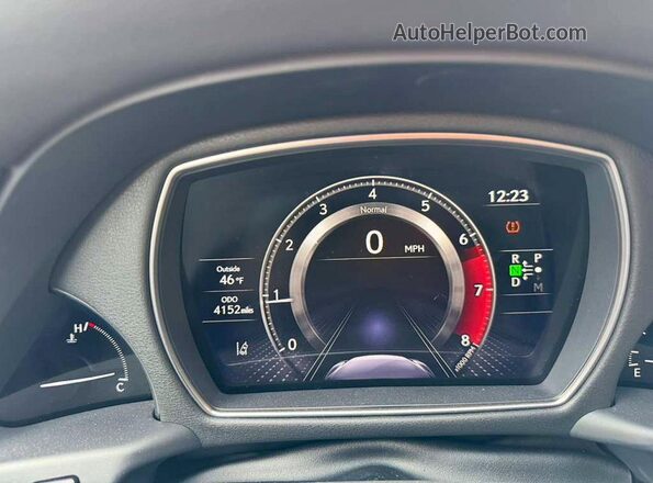 JTHD51FF4M5014687 2021 LEXUS LS White Vista del cuadro de instrumentos