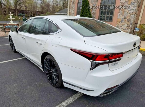 JTHD51FF4M5014687 2021 LEXUS LS White Trasero izquierdo