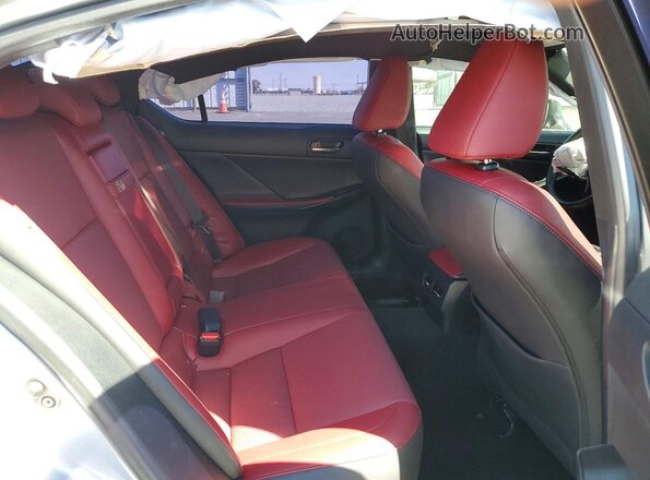 JTHDA1D25P5126771 2023 LEXUS IS Silver Rear seats view