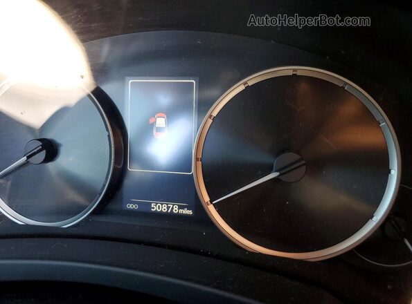JTHDA1D25P5126771 2023 LEXUS IS Silver Instrument cluster view