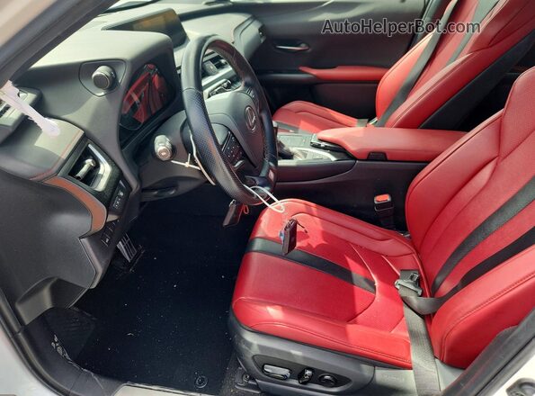 JTHE3JBH6M2037245 2021 LEXUS UX White Вид салону спереду