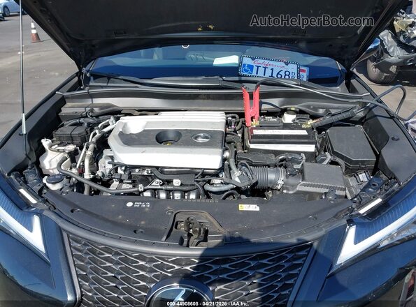 JTHE3JBH7N2051477 2022 LEXUS UX 200 Black Вид ззаду