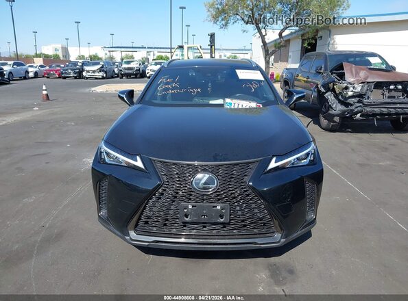 JTHE3JBH7N2051477 2022 LEXUS UX 200 Black Вид задньої частини салону